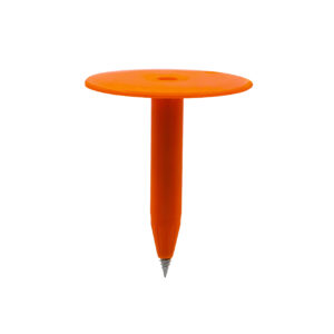 Manicotto telescopico TT-75 con testa Ø 75 mm e punta avvitabile per il fissaggio meccanico di pannelli isolanti e guaine bituminose.